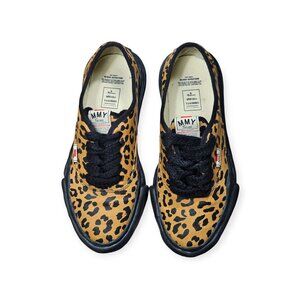 Maison Mihara Yasuhiro Baker OG Sole Canvas Leopard Sneakers EU 42 US 9